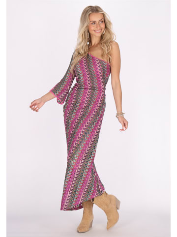IZIA Damen Kleid in Pink Mehrfarbig
