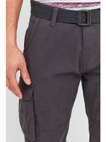 INDICODE Cargoshorts IDCosta 59401MM kurze Hose mit Gürtel in Grau