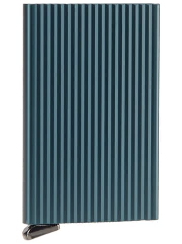 Secrid Kreditkartenetui Cardprotector Fluted in Teal+