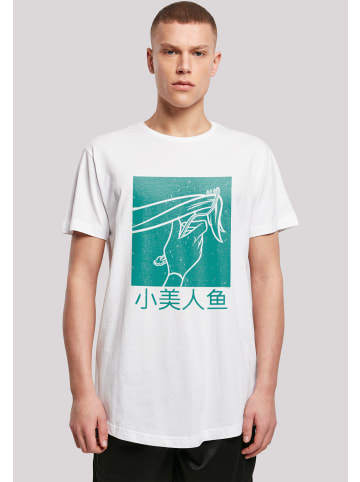 F4NT4STIC T-Shirt Disney Boys Arielle die Meerjungfrau in weiß