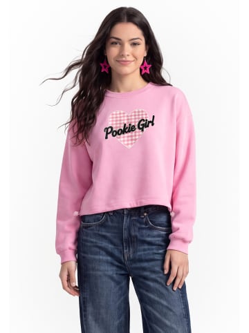 myMo Women Sweatshirt in Pink