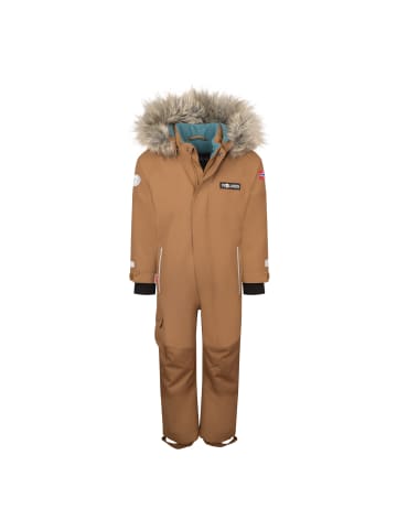 Trollkids Schneeanzug Kirkenes in bronze/blue