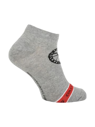 Carlo Colucci Sneakersocken Centaro in Grau
