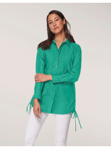 MADELEINE Blusenhemd im Oversized-Style in waldmeistergrün