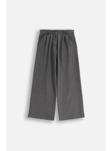 Coccodrillo Weite Stoffhose in grau