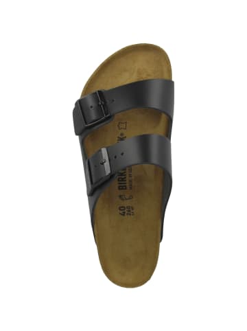 Birkenstock Sandale Arizona Naturleder normal in schwarz