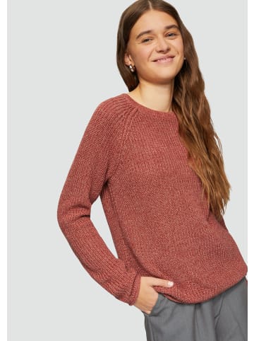 QS Strickpullover langarm in Rot