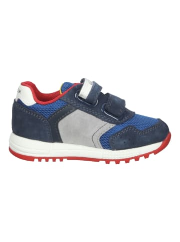 Geox Sneaker in Navy/Gelb