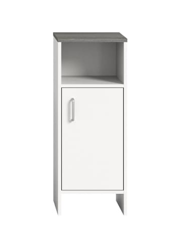 ebuy24 Badezimmerschrank Los Angeles Weiß 33 x 31 cm