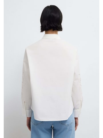 MAVI Langarmhemd Long Sleeve Woven in Antique White