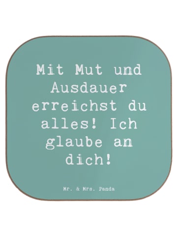 Mr. & Mrs. Panda Holzuntersetzer Spruch Sportliche Wettkämpfe Mu... in Meeresbrise