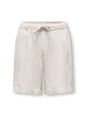 KIDS ONLY Viskose-Leinen-Mix Shorts Kogsiesta in moonbeam