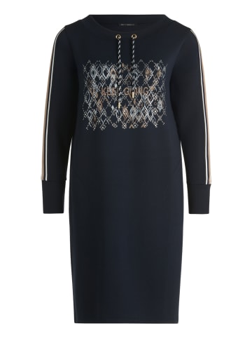 Betty Barclay Jerseykleid mit 3/4 Arm in dunkelblau