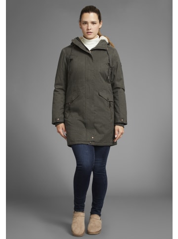 Polarino Outdoorjacke in Olivgrün