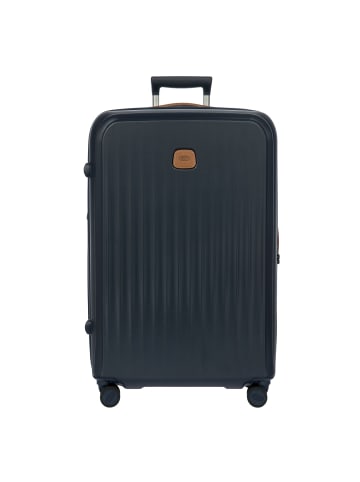BRIC`s Taormina 4 Rollen Trolley 75 cm mit Dehnfalte in blue
