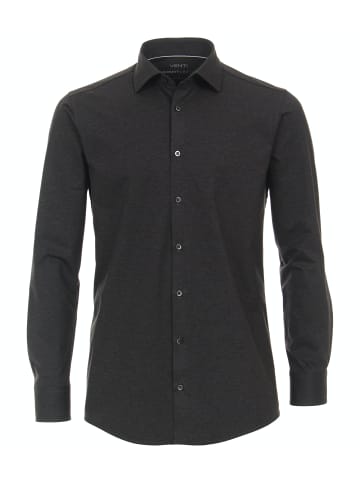 Venti Modern Fit Businesshemd in Dunkelgrau