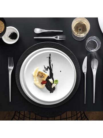 Villeroy & Boch 30-tlg. Tafelbesteck NewMoon in Silber – in silber