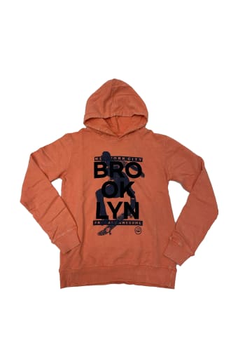 THREE OAKS Sweatshirt Brooklyn in Orange