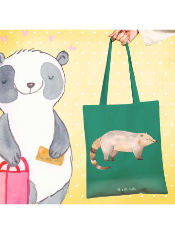 Mr. & Mrs. Panda Uni Tasche Nasenbär ohne Spruch in Mint