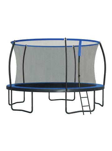 SONGMICS Trampolin Saul in Schwarz-Blau - Ø427 cm