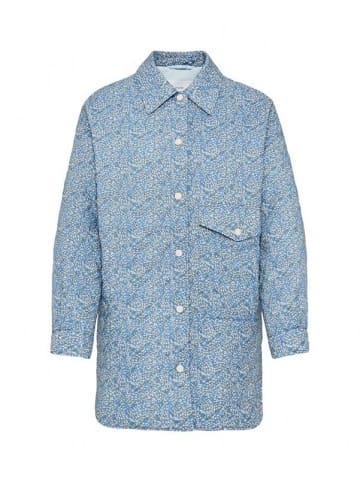 OPUS Lederjacke für Damen in blau