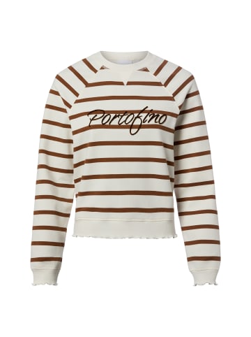 Sweatshirt in ecru nougat - 0001