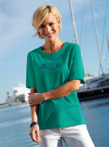 WITT WEIDEN Kurzarmshirt in smaragd