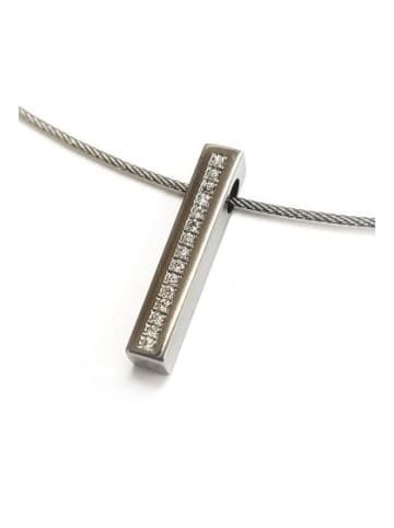 Boccia Halskette für Damen in silber