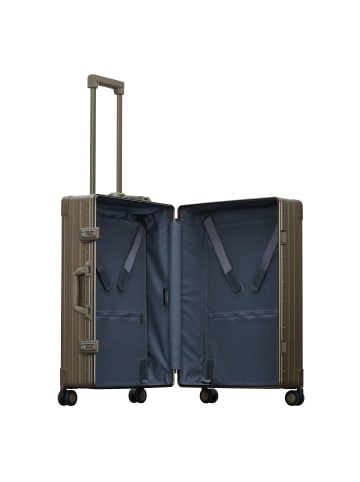 Aleon Traveler 4-Rollen Trolley Aluminium 67 cm bronze