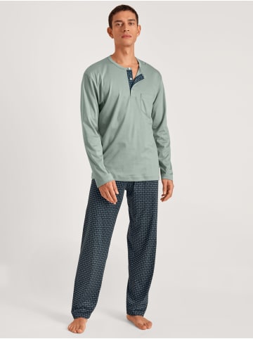 Calida Pyjama in slate grey