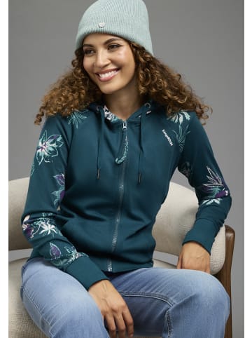 Kangaroos Kapuzensweatjacke in petrol