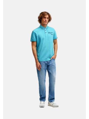 CAMP DAVID  Poloshirt 'Windsurfing' in hellblau