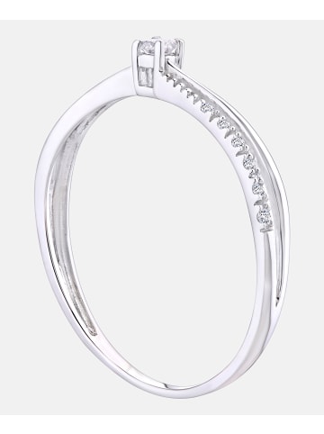 Diamant L'éternel Verlobungsring aus 375 Weißgold mit Diamant