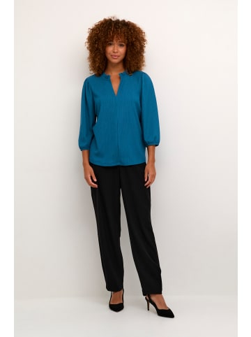 Kaffe Langarm-Bluse KAkatrine in Legion Blue