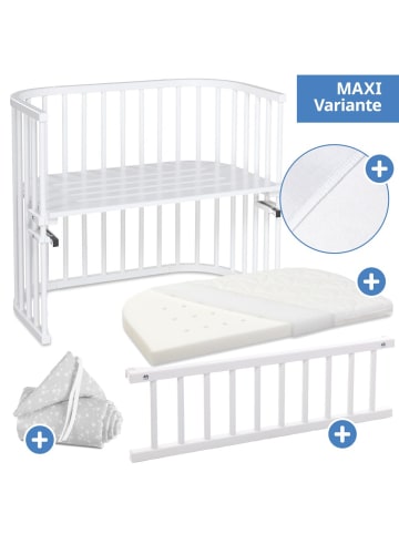 babybay 5-tlg.- Beistellbett-Set Maxi in weiss