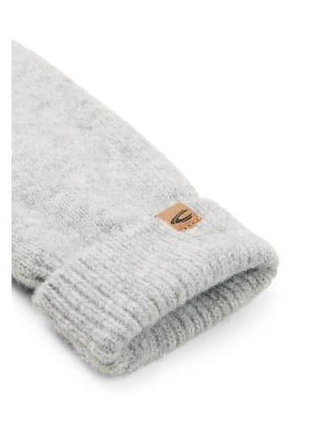 Camel Active Strickhandschuhe mit Fleece-Futter in Grau
