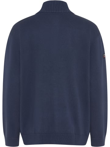 Man's World Strickjacke in dunkelblau