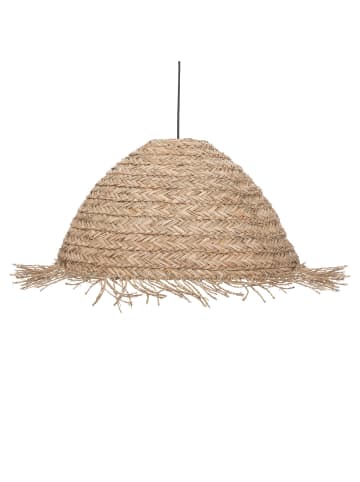 Atmosphera Créateur d'intérieur Hängelampe SEA VIEW, natürliche Rattan in Beige, (B) 56 x (H) 30 x (L) 56 cm