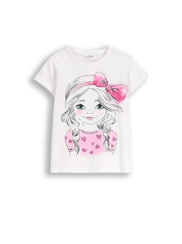 Coccodrillo T-Shirt mit kurzen Ärmeln in weiß