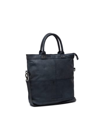 The Chesterfield Brand C38.0198 Ontario Shopper Washed Waxed Leder in navy