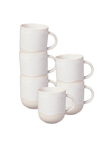 like. by Villeroy & Boch 6er Set Henkelbecher Winter Glow 360 ml in beige