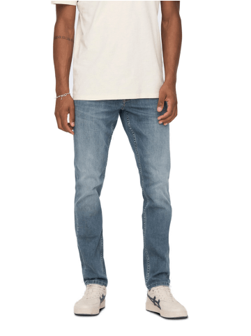 Only&Sons Jeans ONSLOOM SLIM 4604 slim in Blau