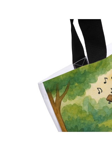 Mr. & Mrs. Panda Schultasche Fuchs Gitarre Design ohne Spruch in Weiß