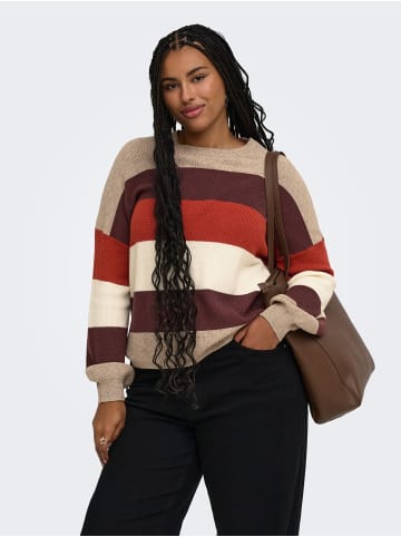 ONLY Carmakoma Strickpullover in Beige 1