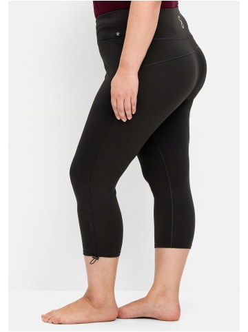 sheego Funktions-Leggings in anthrazit