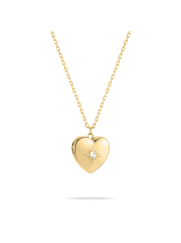 Tamaris Halskette Heart Amulette in gold