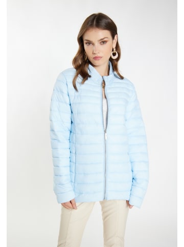 faina Damen Leichte Steppjacke in Hellblau
