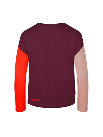 Trollkids Longsleeve Verdal in redwood