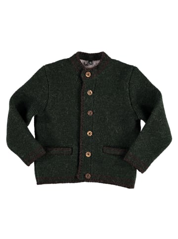 OS-Trachten Kinder Strickjacke Ruruba in oliv