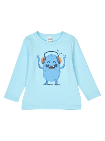 Fred´s World by GREEN COTTON Langarmshirt 1512111400 in hellblau